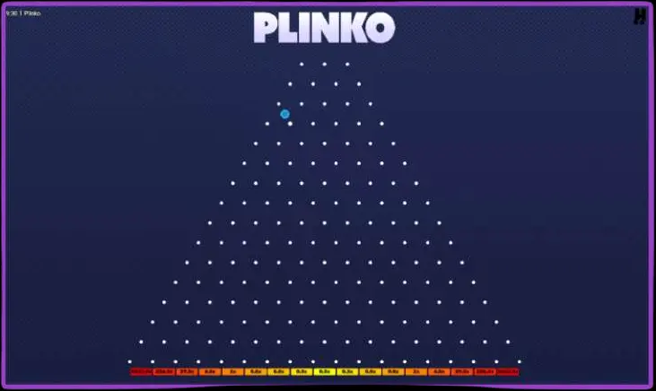 Application de jeu Plinko pour Android, iOS et PC.